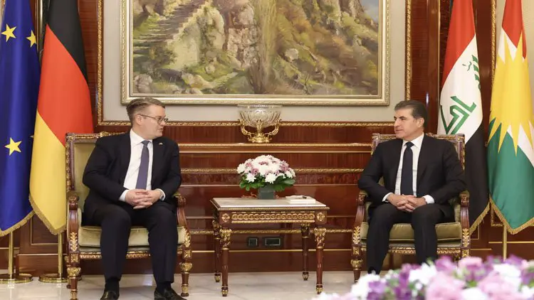 Nêçîrvan Barzanî pêswaziya nûnerê Almanyayê yê Sûriyê kir