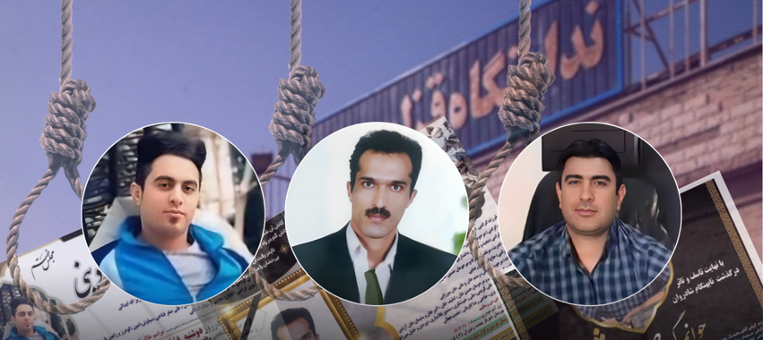 Rejîma Îranê li girtîgeha Qizilhesarê 3 kurd bi dar ve kirin