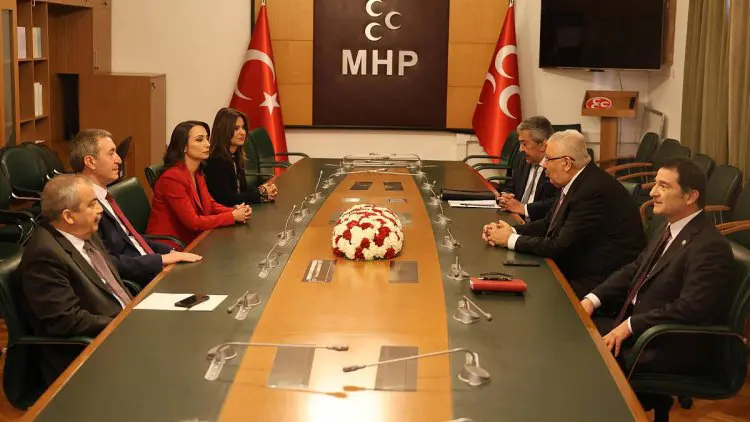 MHP ile görüsen DEM Parti: Faydali bir görüsme oldu
