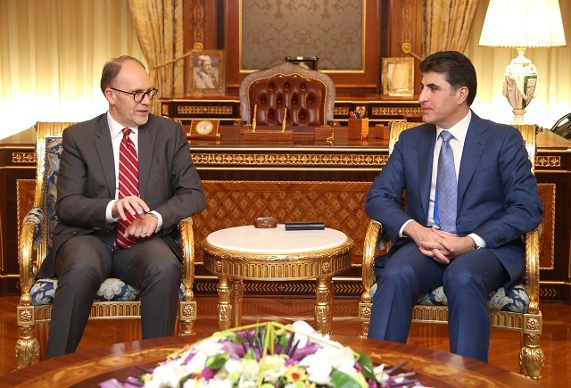 Barzani ABD’nin Bagdat Büyükelçisini kabul etti