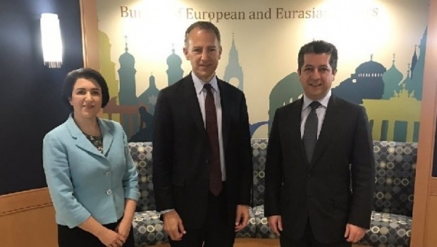Mesrur Barzani ve Jonathan Cohen ABD’de bir araya geldi