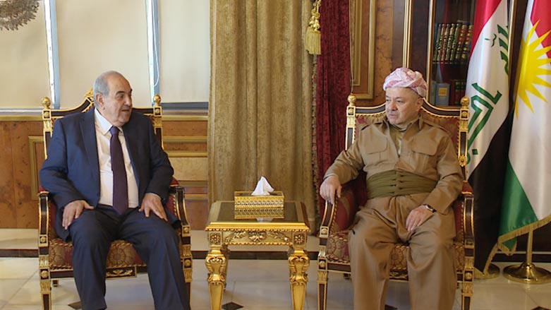 Baskan Barzani, Allavi'yi kabul etti: Yeni süreç görüsüldü