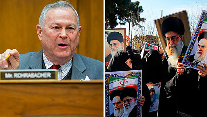 Dana Rohrabacher, „Dawiya Rejîma Îranê Nêzîke“
