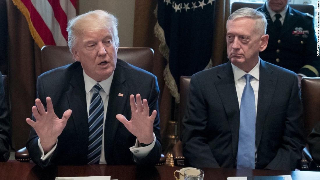 WSJ: Trump'in, Rusya ve Iran'in vurulmasi seçenegini Mattis durdurdu!