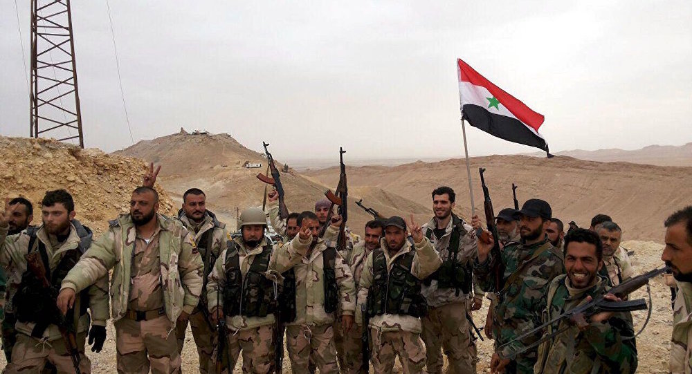Suriye ordusu kontrolü ele geçirdi