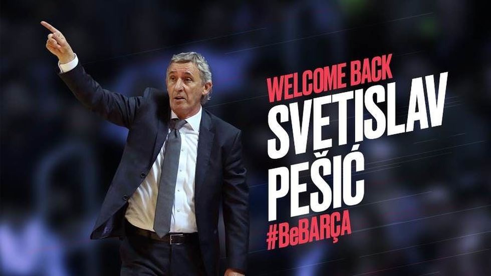 Barcelona Lassa, Svetislav Pesic'le anlasti