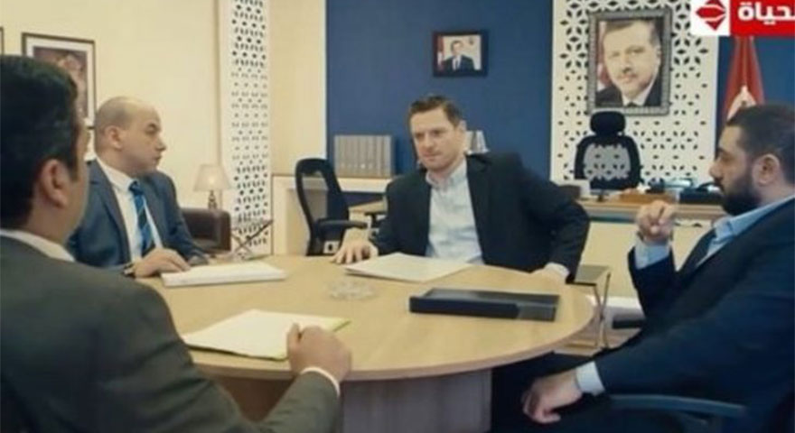 Di rêzefîlmê de Erdogan wekî pistgirê terorê hat nîsandan!