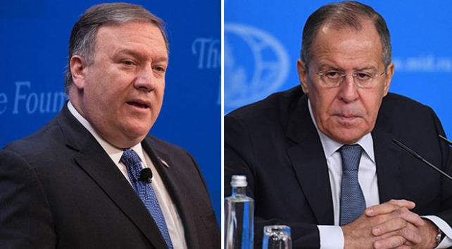 Kritik görüsmede Pompeo, Lavrov'a Suriye ve Ukrayna'yi sordu