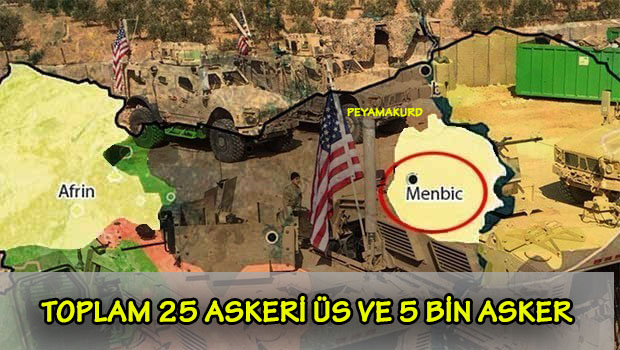 ABD'den bir Menbiç atagi daha: Yeni bir üs kurdular