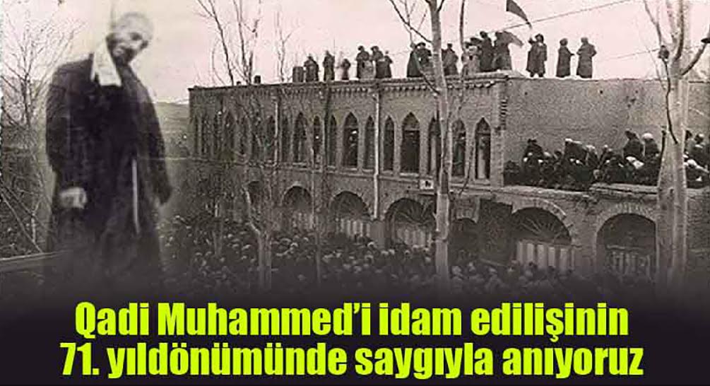 Qazî Muhammed: Kürdistan dört parça degil, tek parçadir. Kürdistan'dir!