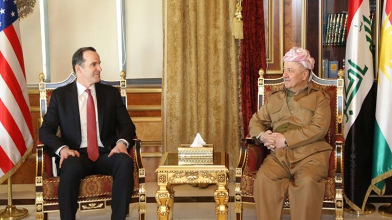 Baskan Barzani ve McGurk görüstü: Kürdistan olmadan...