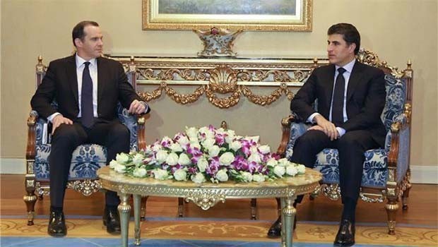 Barzanî û McGurk li ser hukumeta nû axifîn