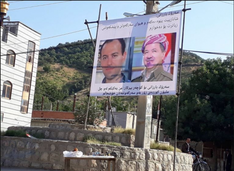 Baskan Barzani ve Koçer Birkar’in resmi asildi