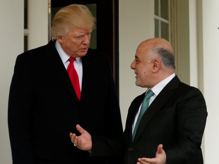 Pistevaniya Amerîkayê zirar daye Ebadî