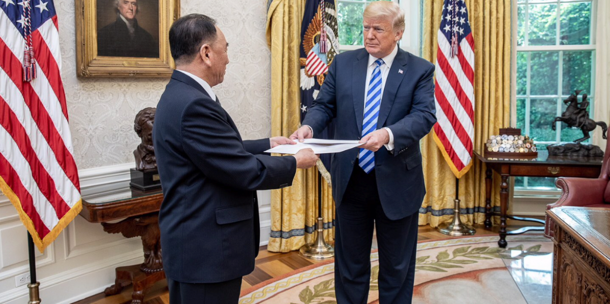 Trump nameya Kîm belav kir