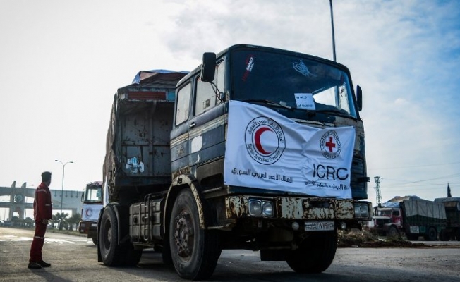 Suriye'den insani yardim açiklamasi