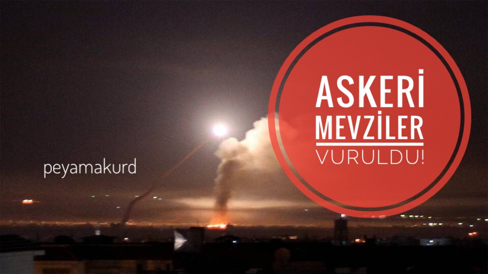 Israil’den Suriye askeri mevzilerine saldiri...