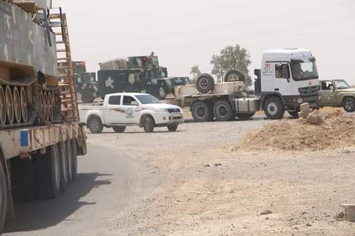 Hasdi Sabi tanklarla Kerkük'e yiginak yapiyor