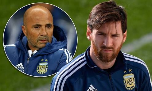 Messi’den Sampaoli’ye sert elestiriler