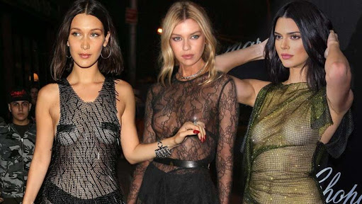 Hollywood’un yükselen trendi: Transparan kiyafetler