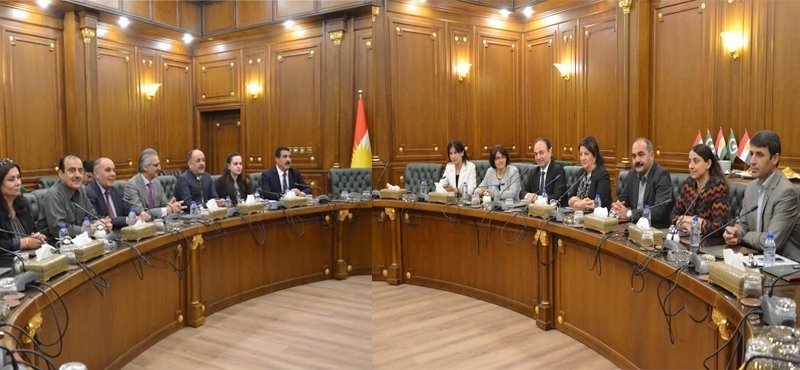 HDP, Süleymaniye’de KYB'yi ziyaret etti