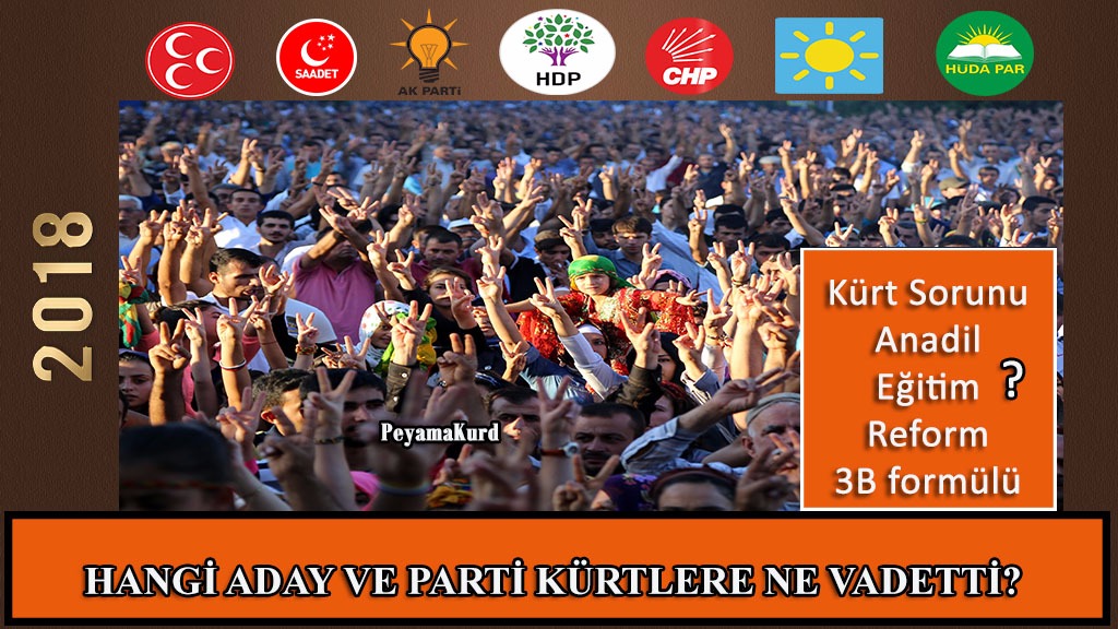 PeyamÖzel | Seçim öncesi hangi parti ve aday Kürtlere neyi nasil vadetti?