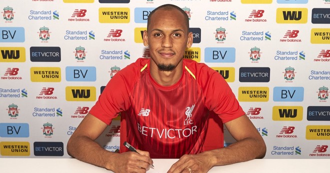 Liverpool, Fabinho ile anlasti