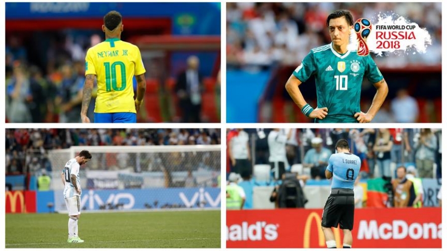 FIFA 2018 - 5 büyük ülkenin hayal kirikligi