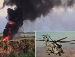 7 eskerên Amerîkayê di firokeya ketî de mirin