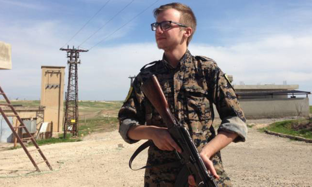 ABD'li savasçi Chapman: Benim tanidigim Kürtler, Afrin'de kaybetmez!