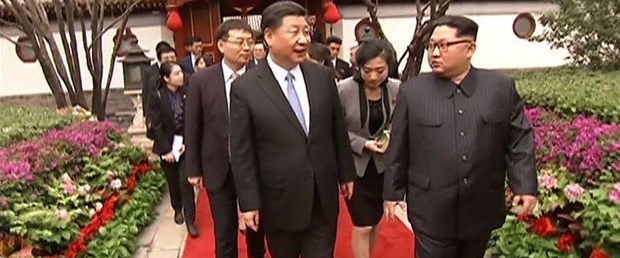 Kim, berya Trump bi Çînê re axifî