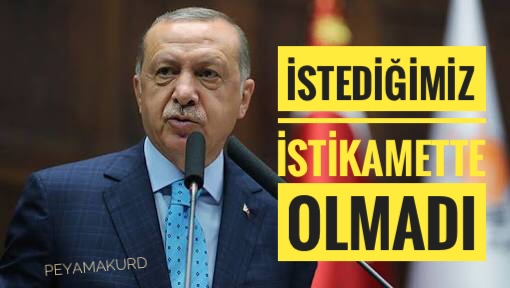Erdogan’dan itiraf niteliginde ‘Rojava’ açiklamasi