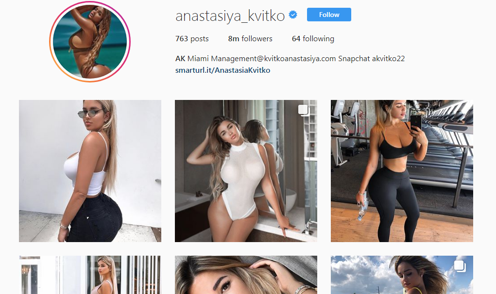 Sopînerên Anastasiya Kvitko gihîste 8 milyonan