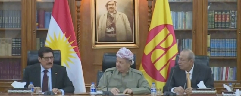Baskan Barzani, PDK yönetimini topladi