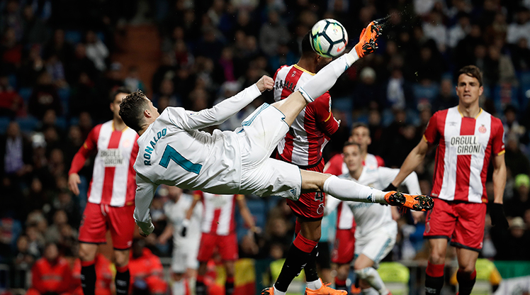 Real Madrîdê li beramberî Gironayê bi 6 golan serket