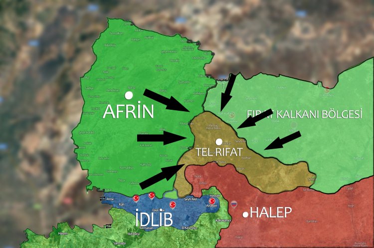 Til Rifat di destê Rejîm û YPGê û Rûsyayê de ye!