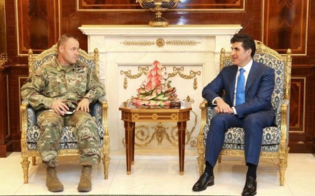 Basbakan Barzani ABD’li heyeti kabul etti