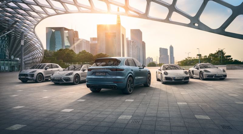 Porsche'den yükselise devam