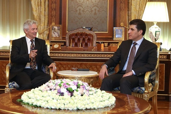 Nêçîrvan Barzanî pêswazî li sandeke Yekîtiya Ewropayê kir