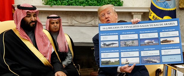 Trump sîlihên ku firotiye Selman nîsan da