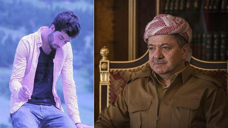 Serok Barzanî: "Can ji destdana wî gencî mînaka mirovdostî ya Kurda ye"