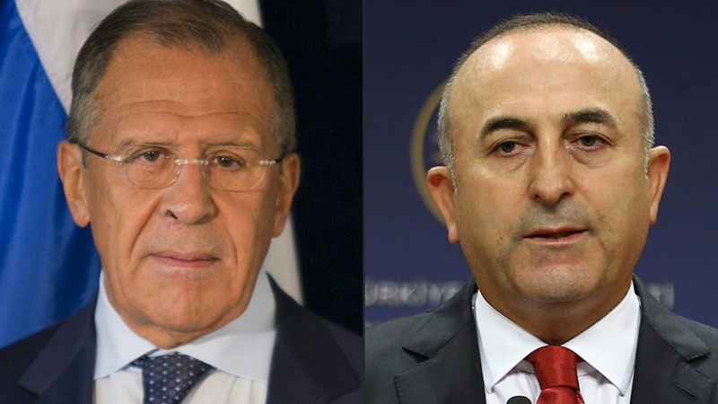 Lavrov û Çavusoglu bi telefonê axivîn