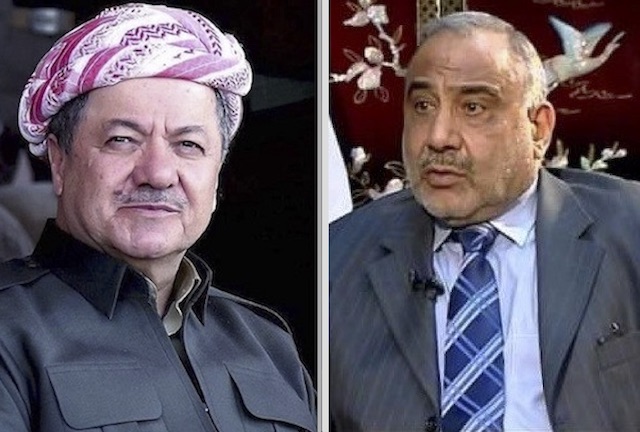 Serok Barzanî pêwendiyek bi namzedê serokwezîriyê re danî