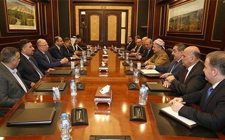 Besa mezin a Sunniyan pistevaniya Serok Barzanî kir