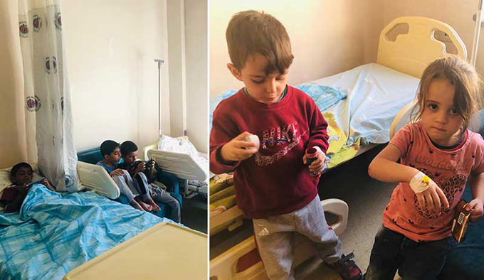 Li Çewligê bêtirî 100 zarokên dibistanê ji risasê bi jehrî ketin