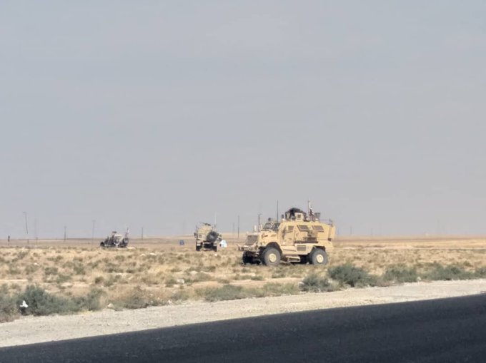 Leskerên Amerîka û HSDê li cihê ku Tirkiyê bombe kiribû derketin dewriyê