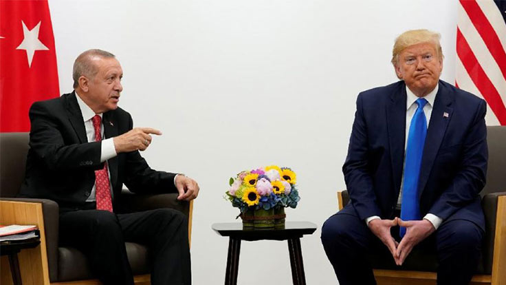 Trump û Erdogan axivîn: Meha Mijdarê li Washingtonê dicivin