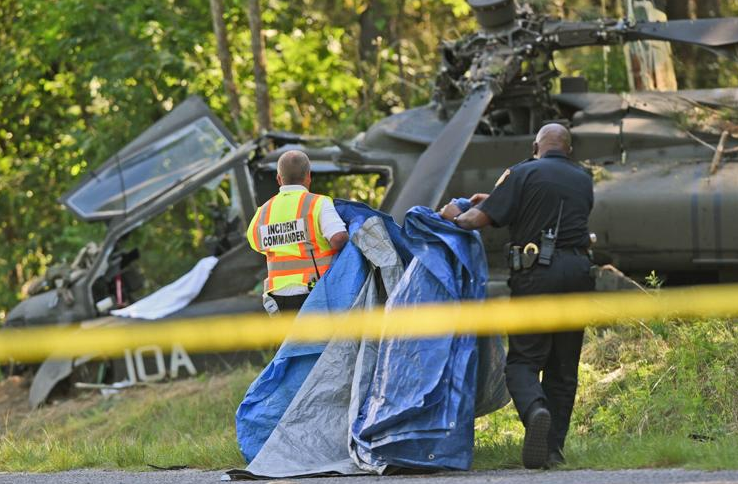 Li Amerîkayê helîlopter ket: Mirî hene!