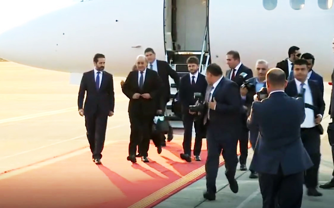 Wezîrê Derve yê Fransayê gihîst Hewlêrê