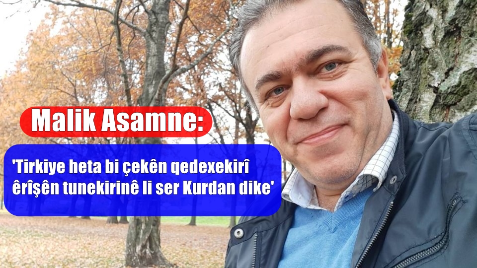 Nivîskarê Urdunî: Kîndariya tirkan a bo kurdan dîrokî ye